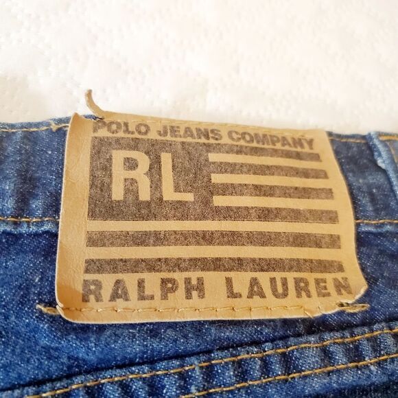 Polo Ralph Lauren Jean Hipster Shorts Size 13/14 - Picture 9 of 11
